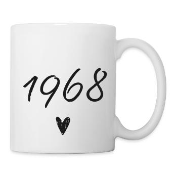 1968 Heart Birthday - Mug - white - Right