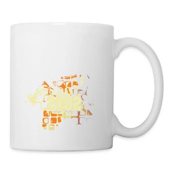 Flowerpower 2002 - Tasse - Weiß - Rechts