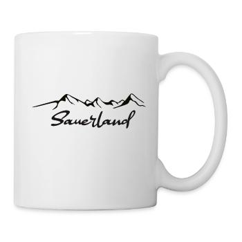 Sauerland Sticker - Tasse - Weiß - Rechts