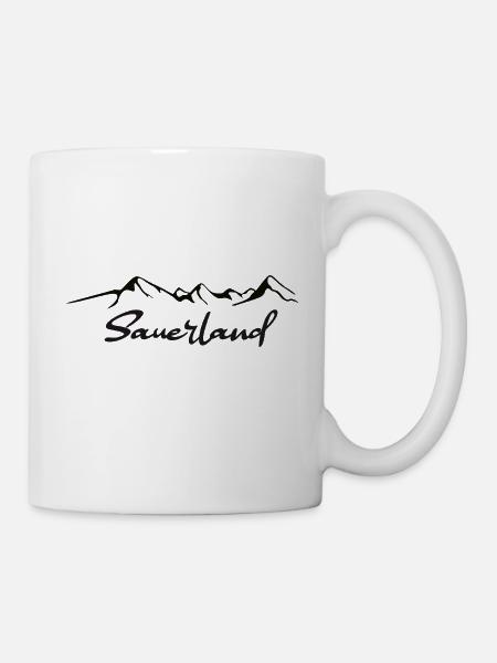 Sauerland Sticker - Mug - white