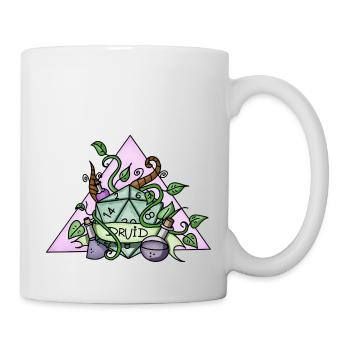 Druid | RPG | Magisch | Nerdy Stuff | Handmade | - Tasse - Weiß - Rechts