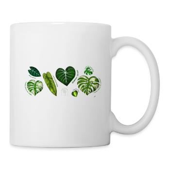 Botanical Strip - Mug blanc - blanc - Droite