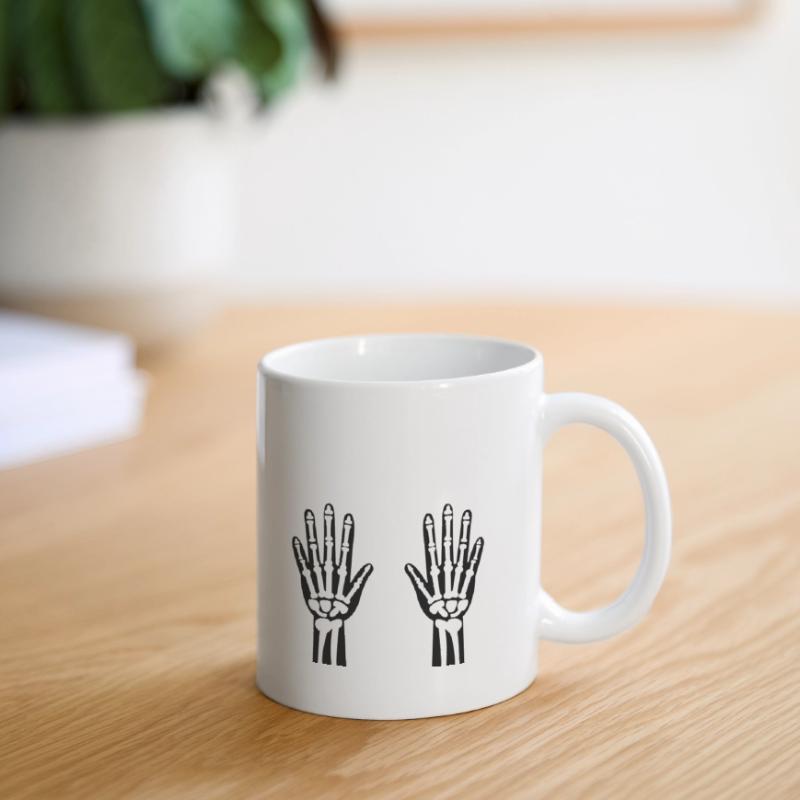 Skeleton Hands 01 Mug