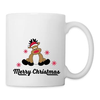 Merry Christmas Greetings - Mug - white - Right