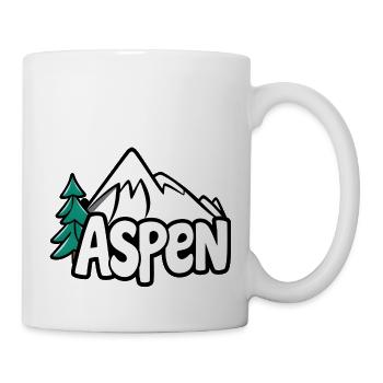Aspen Colorado USA - Tasse - Weiß - Rechts