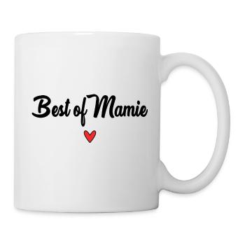 MAMIE. MAMAN. GRAND-MERE. FÊTE DES MÈRES - Mug blanc - blanc - Droite