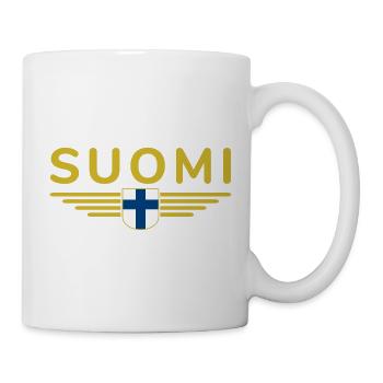 Conception de t-shirts en Finlande – Nordic Style & Nature - Mug blanc - blanc - Droite