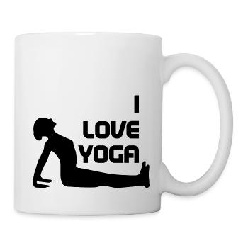 Yoga Méditation Spa Namaste - Mug blanc - blanc - Droite
