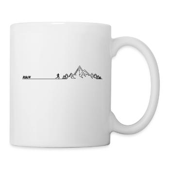 Trail Running Sport - Tasse - Weiß - Rechts