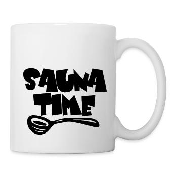 Sauna Wellness Spa - Tasse - Weiß - Rechts