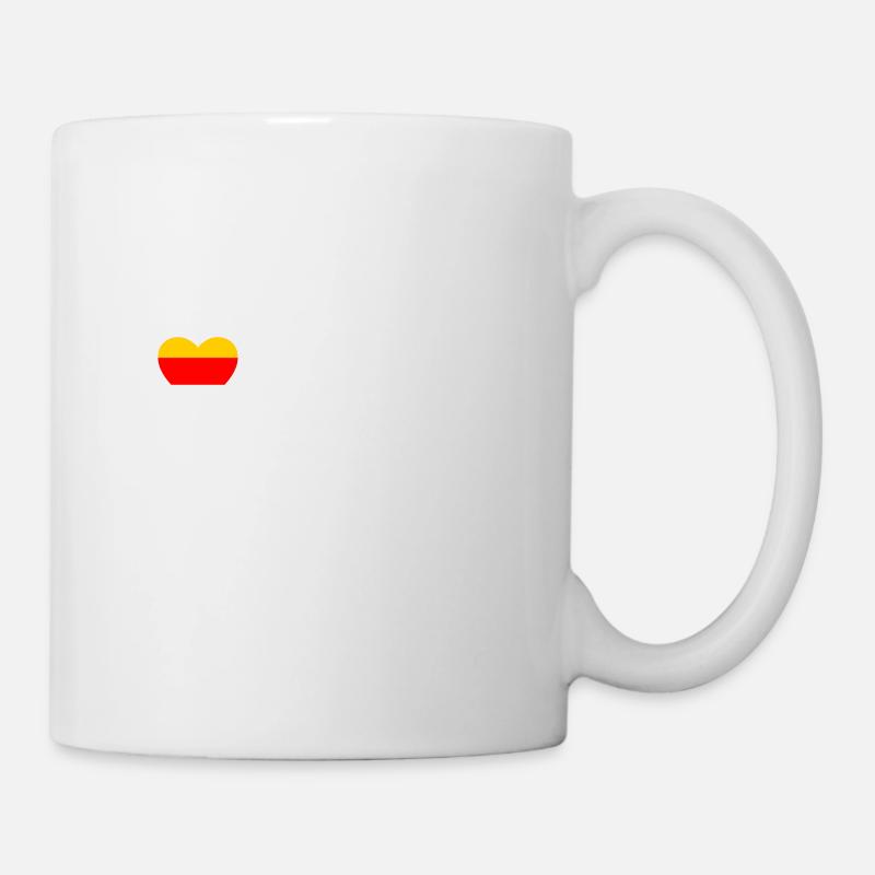 Carinthie Cœur Weissensee blanc - Mug blanc - blanc