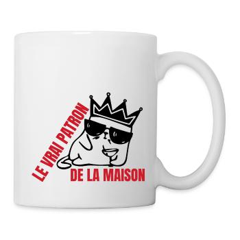 The real of the cat house - Mug - white - Right