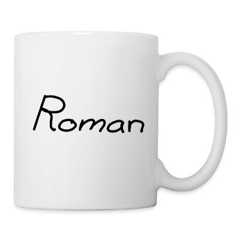 Roman - Mug blanc - blanc - Droite