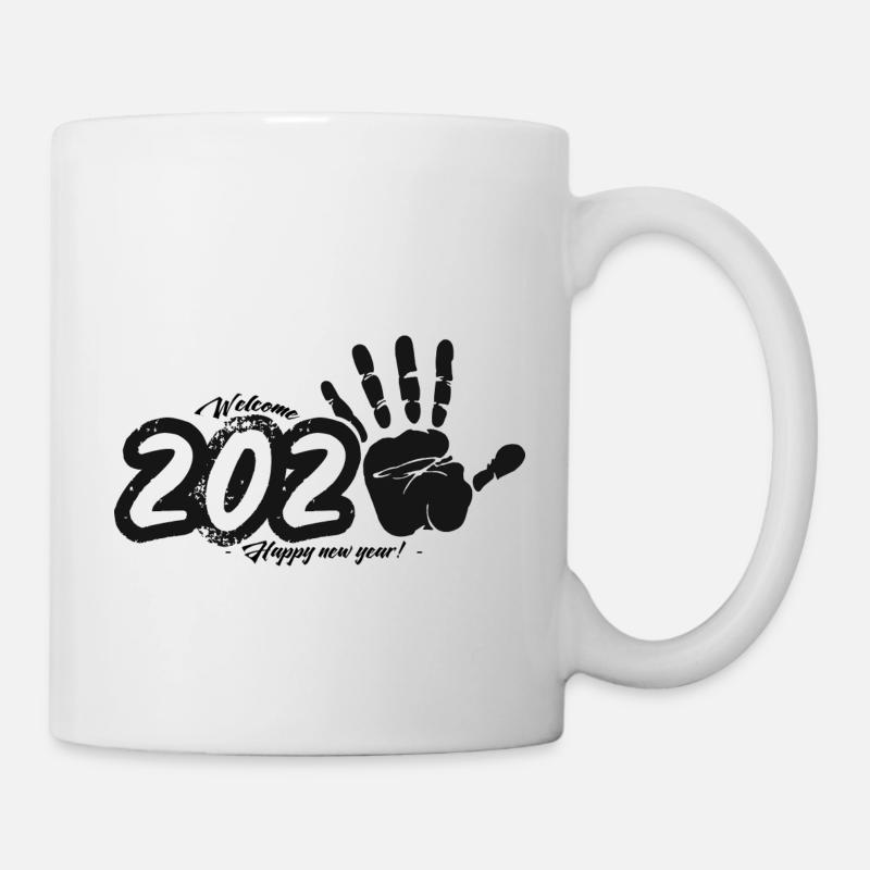 bienvenue 2025 - Mug blanc - blanc