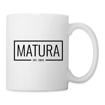Matura Est. 2025 - Tasse - Weiß - Rechts
