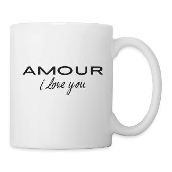 Amour i love you - Mug - white - Right