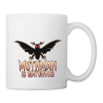MOTHMAN IS WATCHING - Mug - white - Right