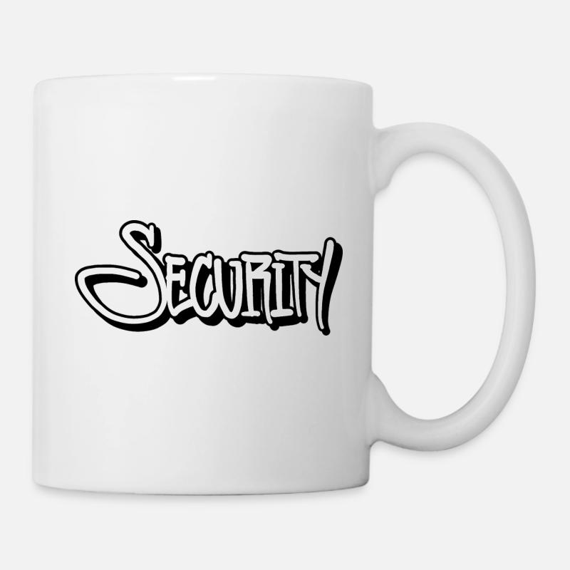 Security Tag - Mug - white