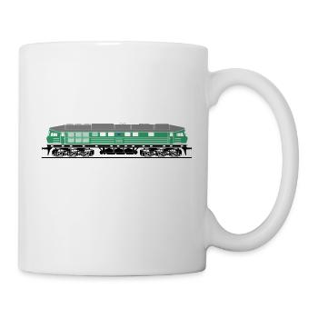 BR 130 côté vert IC inter inter intercity Wismut - Mug blanc - blanc - Droite