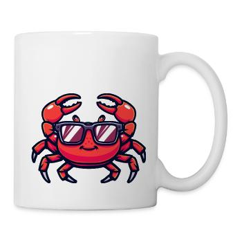 Crab Crab Comic Cool - Mug - white - Right