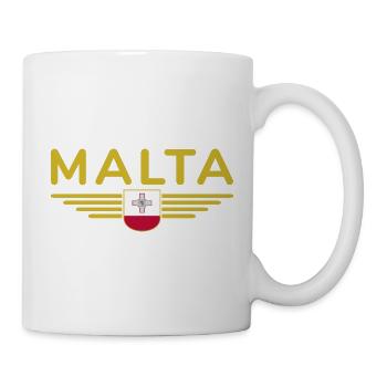T-shirt Malte – Pour les fans de l’île - Mug blanc - blanc - Droite