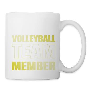 volleyball team - Mug - white - Right