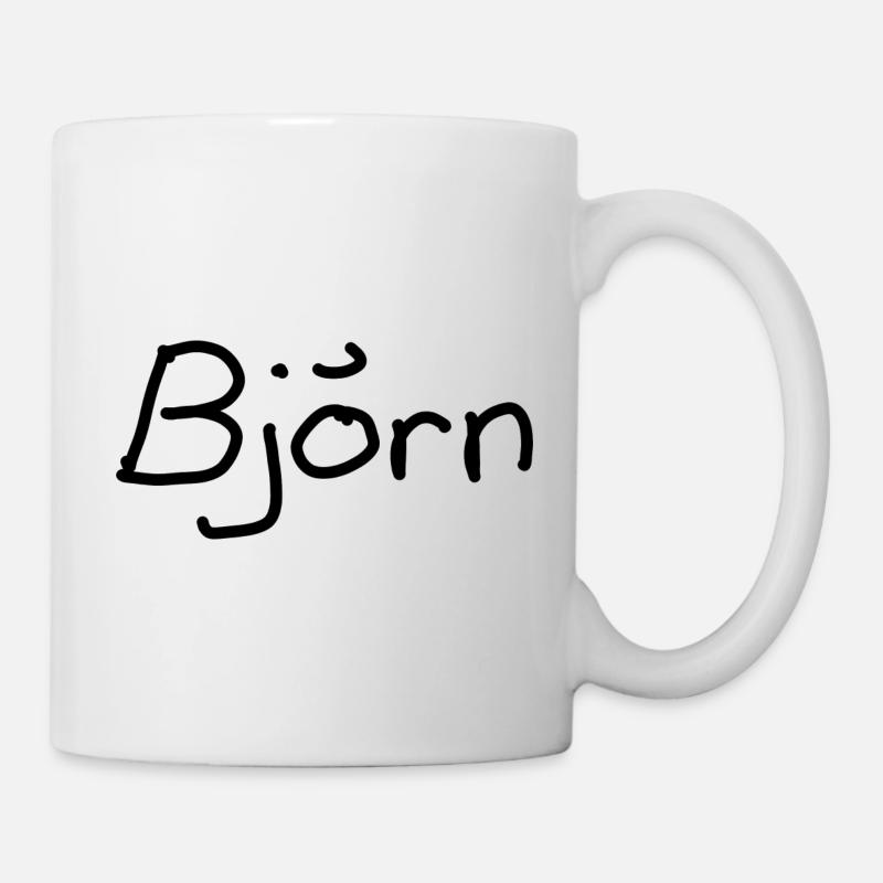 Björn - Mug blanc - blanc