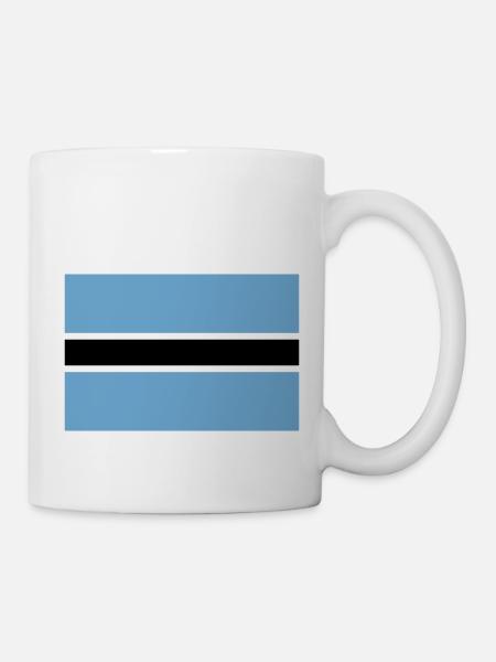 Botsuana - Tasse - Weiß