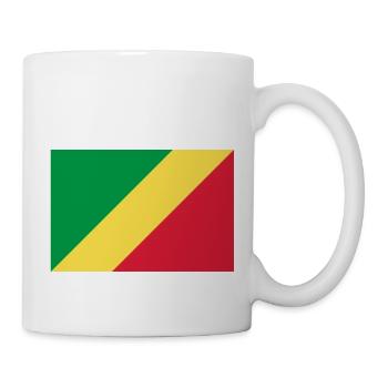 Demokratische Republik Kongo - Tasse - Weiß - Rechts
