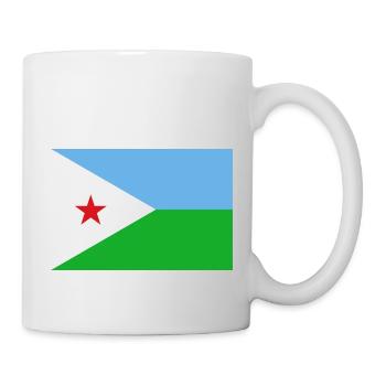 Djibouti - Mug blanc - blanc - Droite