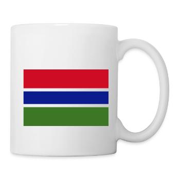 Gambie - Mug blanc - blanc - Droite
