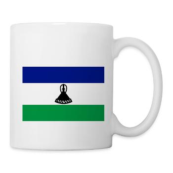Lesotho - Tasse - Weiß - Rechts
