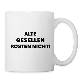 Old fellows don't rust - Mug - white - Right