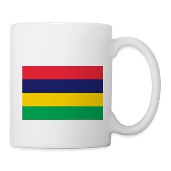 Mauritius - Tasse - Weiß - Rechts