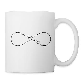 Carlotta Name Infinity Symbol - Mug - white - Right