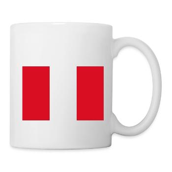 Pérou - Mug blanc - blanc - Droite