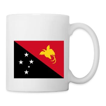 Papua-Neuguinea - Tasse - Weiß - Rechts