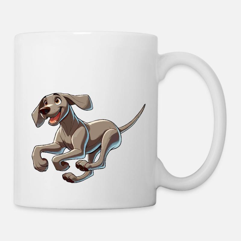 Weimaraner - Mug blanc - blanc