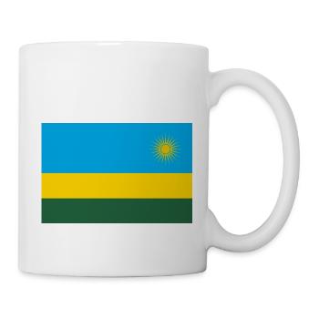 Ruanda - Tasse - Weiß - Rechts