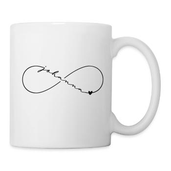 Johanna Name Infinitysymbol - Tasse - Weiß - Rechts