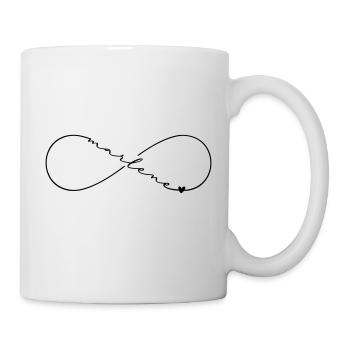 Marlene Name Infinitysymbol - Tasse - Weiß - Rechts