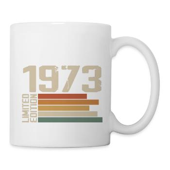 1973 Vintage - Retro 1973 Geburtstagsgeschenk 1973 - Tasse - Weiß - Rechts