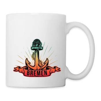 Nordstyle Bremen Ankerdesign N° 1 Ville - Mug blanc - blanc - Droite
