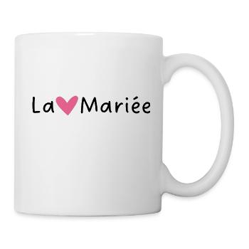 The Bride Pink Heart - Mug - white - Right