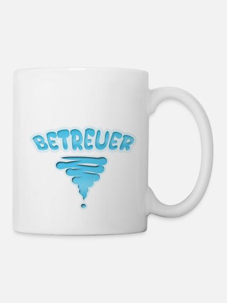 Beruf Betreuer - Tasse - Weiß