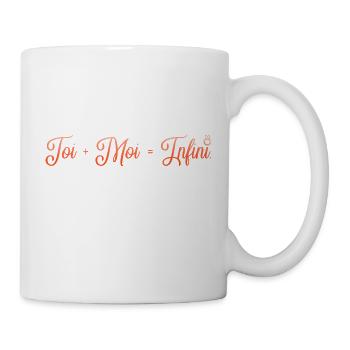 VALENTINES DAY HEART LOVE LOVE ROSE 3 - Mug - white - Right