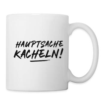 Fliesenleger Geschenk - Tasse - Weiß - Rechts