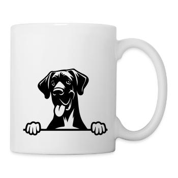 Dogue allemand - Mug blanc - blanc - Droite