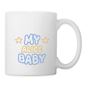 First name Alice - Mug - white - Right