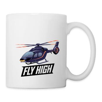 HELICOPTER, FLY HIGH - Mug - white - Right